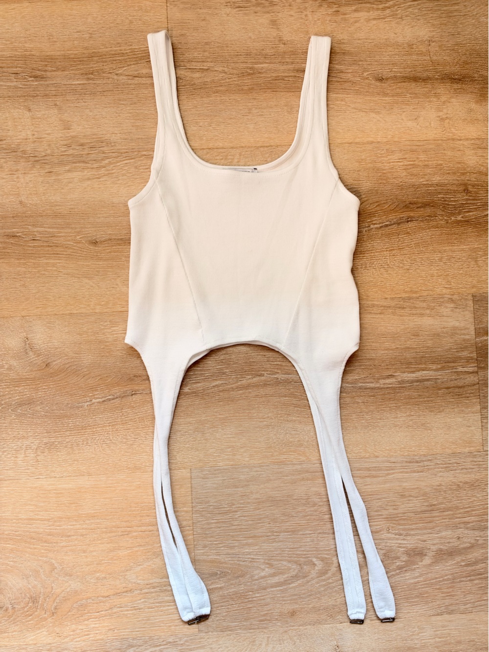 Zara Garter Style Tank Top